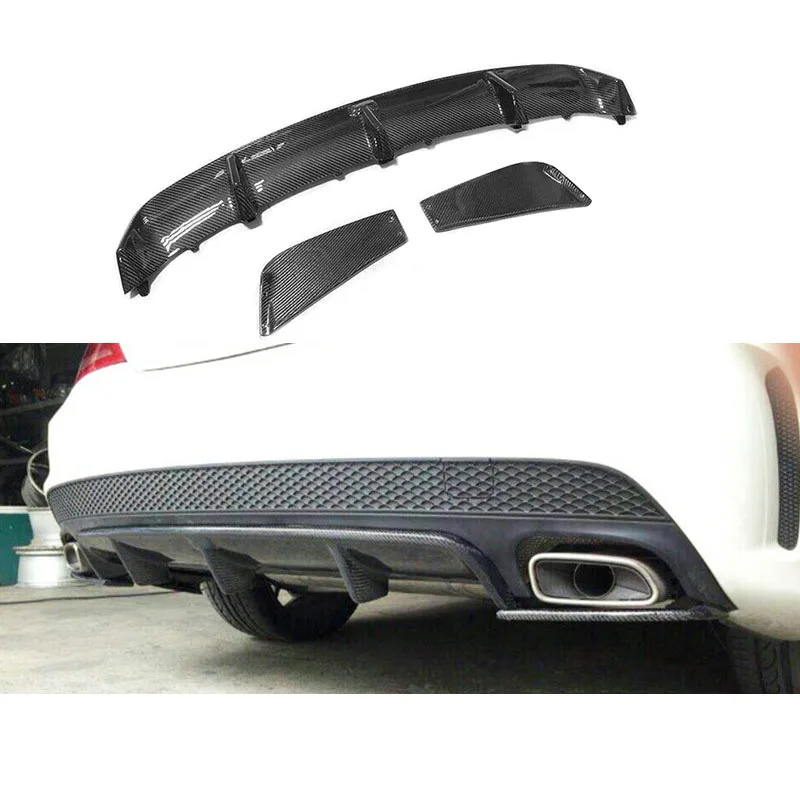 Suitable for Mercedes-Benz CLA-class W117 modified R model carbon fiber rear lip sports rear surround auto parts body kit
Suitable for Mercedes-Benz CLA-class W117 modified R model carbon fiber rear lip sports rear surround auto parts body kit