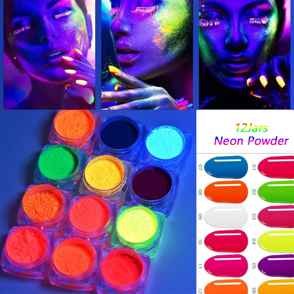 12-банка, неоновая фосфорная пудра, блестящий флуоресцентный хромированный пигмент, пудра для ногтей Y2K, градиентный эффект, омбре, пыль, натирание ногтей
12-банка, неоновая фосфорная пудра, блестящий флуоресцентный хромированный пигмент, пудра для ногтей Y2K, градиентный эффект, омбре, пыль, натирание ногтей