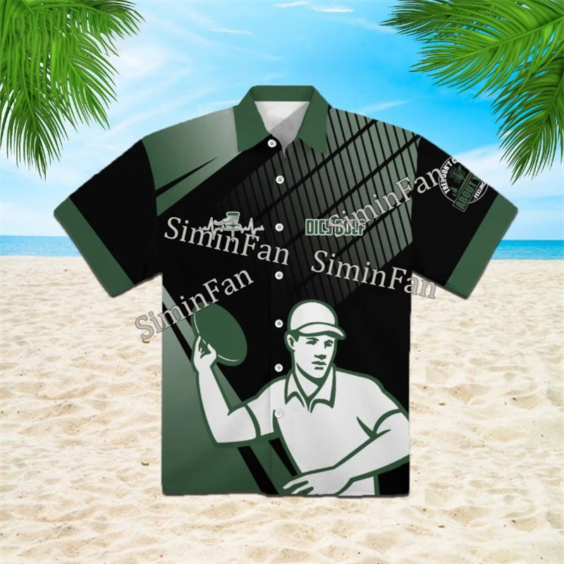 Disc Golf Mens Hawaiian Shirts 3D All Over Printed Male Hawaii Beach Tshirt Female Summer Lapel Tee Unisex Short Sleeve Tops
Disc Golf Mens Hawaiian Shirts 3D All Over Printed Male Hawaii Beach Tshirt Female Summer Lapel Tee Unisex Short Sleeve Tops