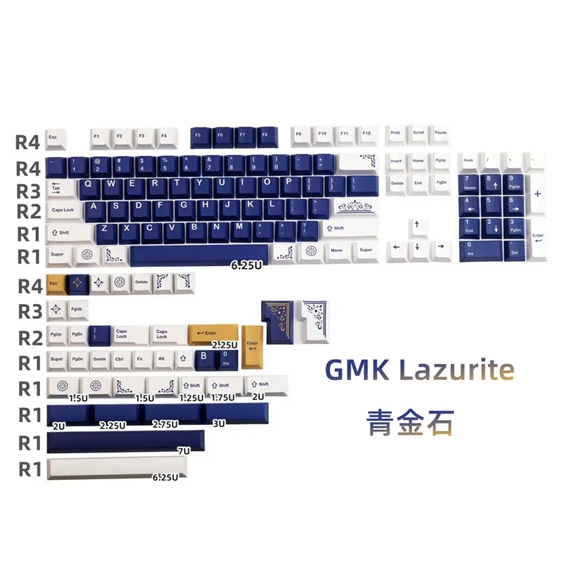 GMK лазурит колпачок для клавиш PBT сублимационные клавиши механическая клавиатура оригинальный высокий индивидуальный полный набор дополний
GMK лазурит колпачок для клавиш PBT сублимационные клавиши механическая клавиатура оригинальный высокий индивидуальный полный набор дополний