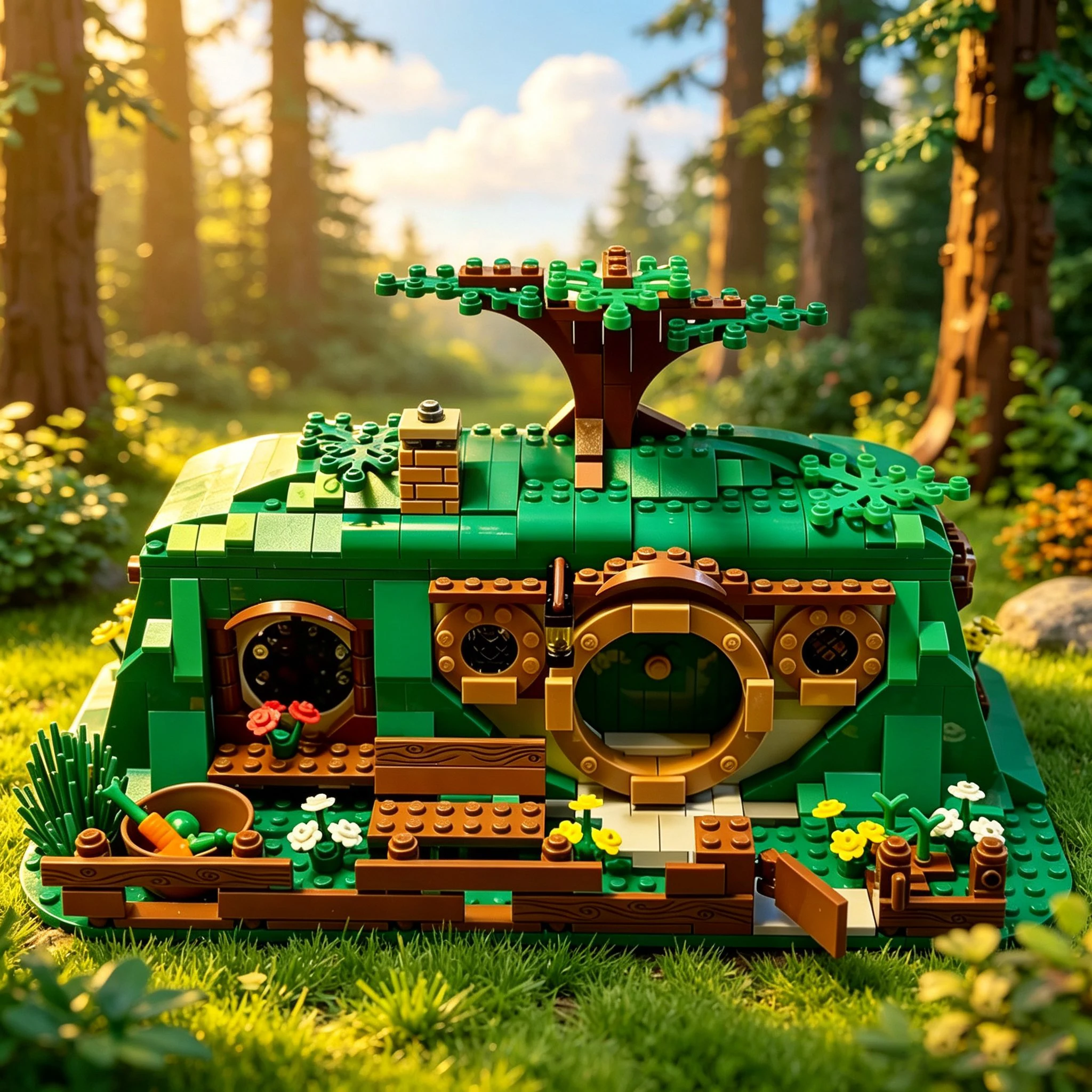 Shire Green Hobbit House Mini Building Blocks Rural Forest Cottage DIY Construction Bricks Creative Decor Toy For Collection
Shire Green Hobbit House Mini Building Blocks Rural Forest Cottage DIY Construction Bricks Creative Decor Toy For Collection