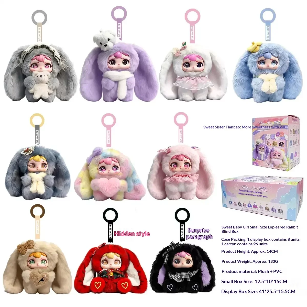 Sweet Girl Blind Box Set Decoration Cartoon Ornament Handmade Trendy Toy Birthday Christmas Surprise Gift Toys
Sweet Girl Blind Box Set Decoration Cartoon Ornament Handmade Trendy Toy Birthday Christmas Surprise Gift Toys