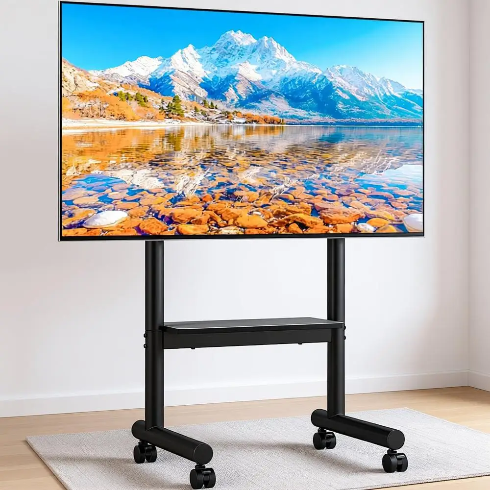 Портативная подставка для телевизоров 40-75 дюймов, регулируемая по высоте мобильная тележка, максимальное VESA 400x400 мм
Портативная подставка для телевизоров 40-75 дюймов, регулируемая по высоте мобильная тележка, максимальное VESA 400x400 мм
