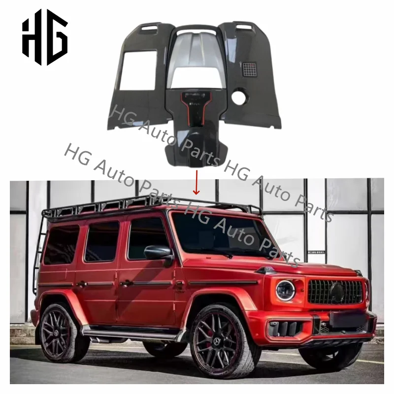 For MB G900 Rocket Style Dry Carbon Fiber Car Engine Cover Frame Interior Part For Benz W464 G63 G500 Hood Cover Decoration Trim
For MB G900 Rocket Style Dry Carbon Fiber Car Engine Cover Frame Interior Part For Benz W464 G63 G500 Hood Cover Decoration Trim