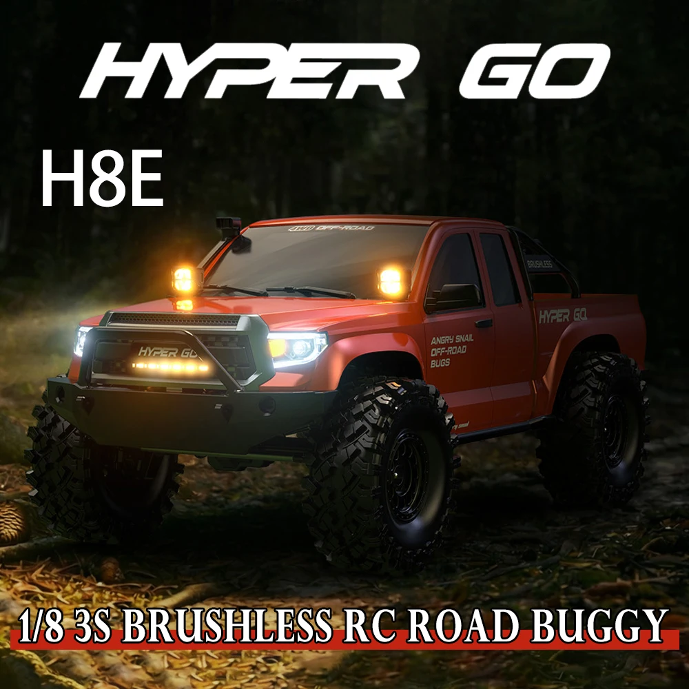 MJX Hyper GO H8E ALLROCK Series Brushless RTR 1/8 RC Electric Remote Control Model Car Road Buggy Adults Children Toys
MJX Hyper GO H8E ALLROCK Series Brushless RTR 1/8 RC Electric Remote Control Model Car Road Buggy Adults Children Toys