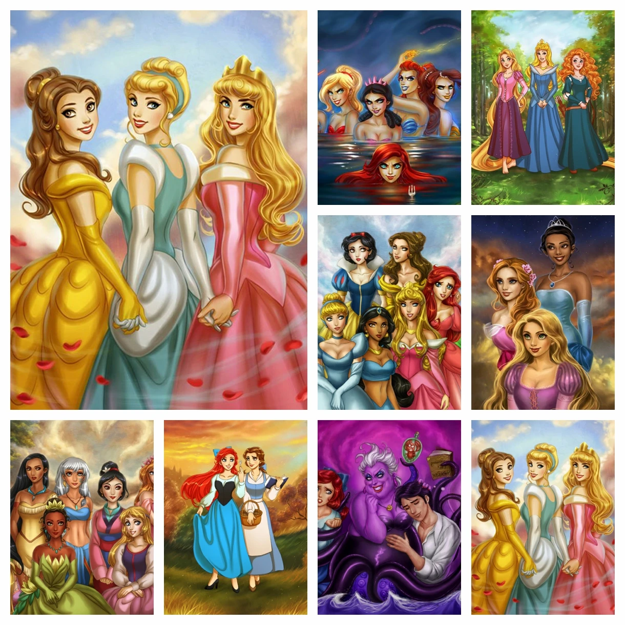 Набор для алмазной живописи «сделай сам» Disney, картина с красивым портретом мультяшной принцессы, мозаика, вышивка крестиком, домашний декор, подарок для детей
Набор для алмазной живописи «сделай сам» Disney, картина с красивым портретом мультяшной принцессы, мозаика, вышивка крестиком, домашний декор, подарок для детей