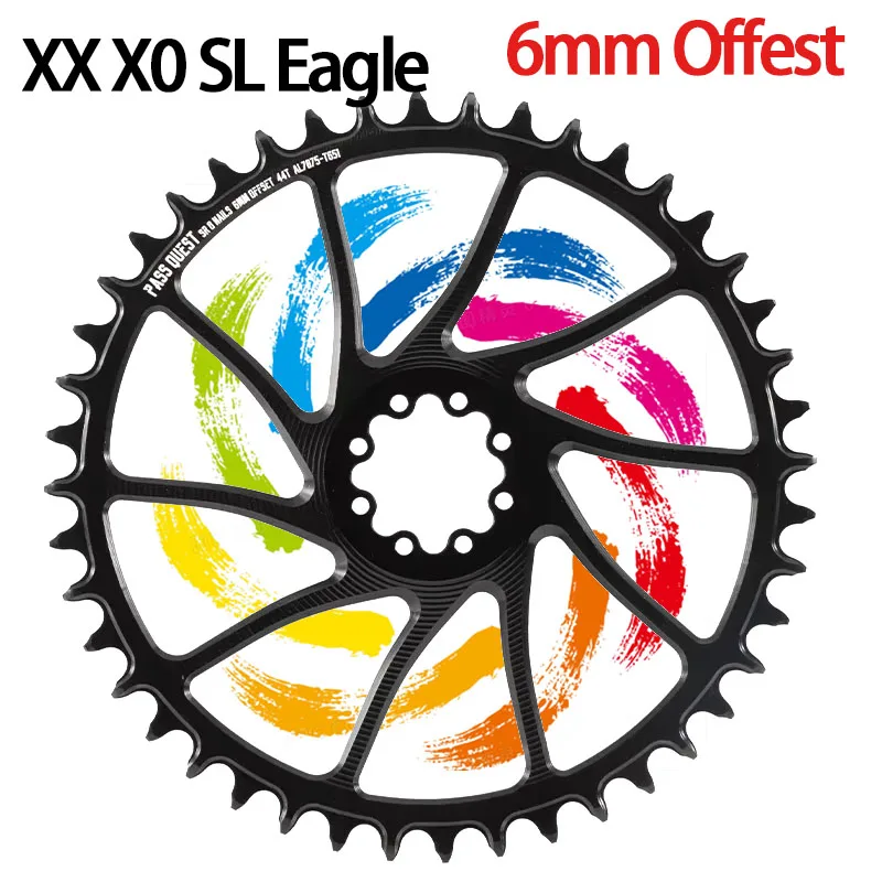 Звездочка PASS QUEST с прямым креплением для sram 8, болт SX XX X0 NX SL Eagle 6 мм, последнее кольцо цепи MTB, узкая широкая звездочка
Звездочка PASS QUEST с прямым креплением для sram 8, болт SX XX X0 NX SL Eagle 6 мм, последнее кольцо цепи MTB, узкая широкая звездочка