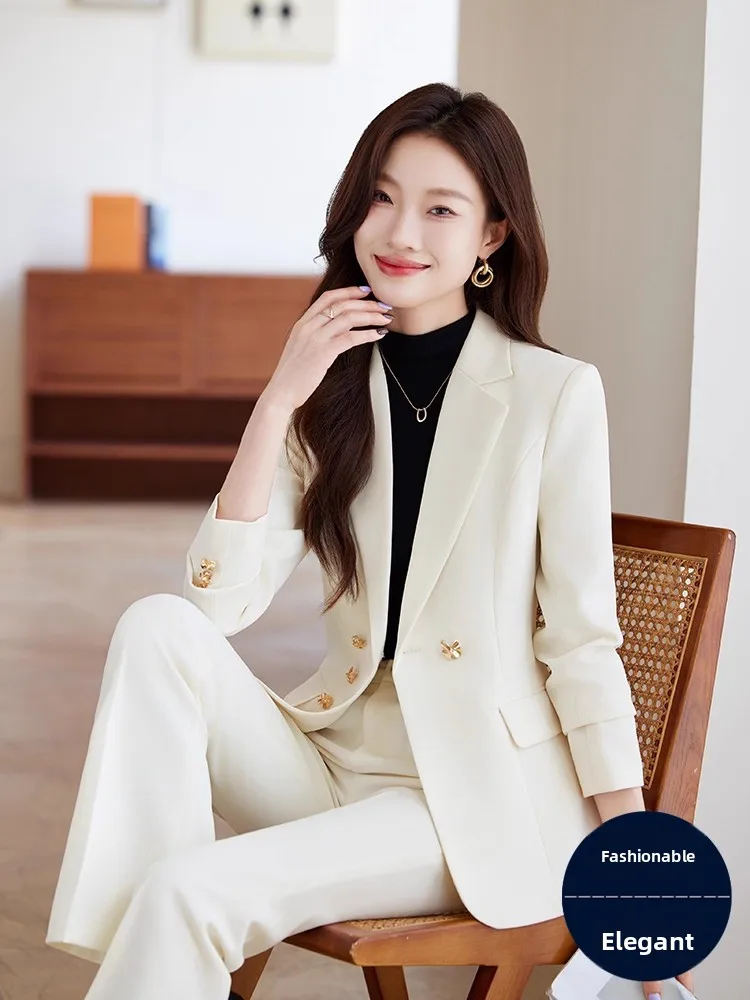Black Suit Jacket Women's Spring Autumn New Goddess Style Large Size Formal High End Feeling Professional Suit Set Career
Black Suit Jacket Women's Spring Autumn New Goddess Style Large Size Formal High End Feeling Professional Suit Set Career