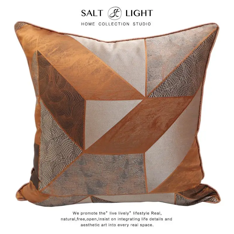 Nordic Style Modern Simplicity Sofa Pillow Cushion Caramel Color Dark Pattern Roll Square Pillow for Living Room
Nordic Style Modern Simplicity Sofa Pillow Cushion Caramel Color Dark Pattern Roll Square Pillow for Living Room