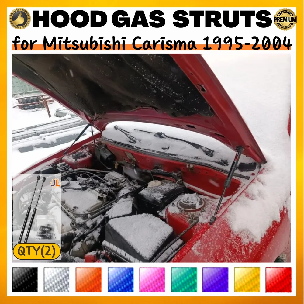 Qty(2) Hood Struts for Mitsubishi Carisma 1995-2004 Front Bonnet Modify Lift Supports Dampers Gas Springs Shock Absorbers
Qty(2) Hood Struts for Mitsubishi Carisma 1995-2004 Front Bonnet Modify Lift Supports Dampers Gas Springs Shock Absorbers