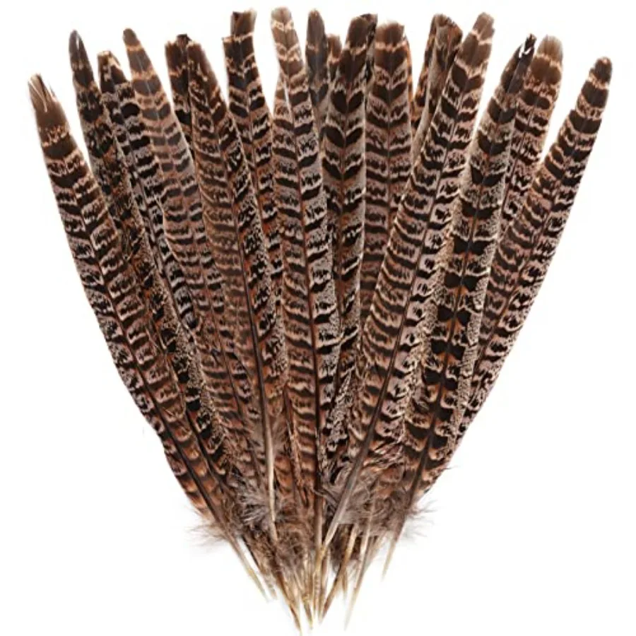 obmwang 27Pcs 25-30cm Natural Pheasant Feathers for DIY Craft Wedding Home Party Decorations
obmwang 27Pcs 25-30cm Natural Pheasant Feathers for DIY Craft Wedding Home Party Decorations