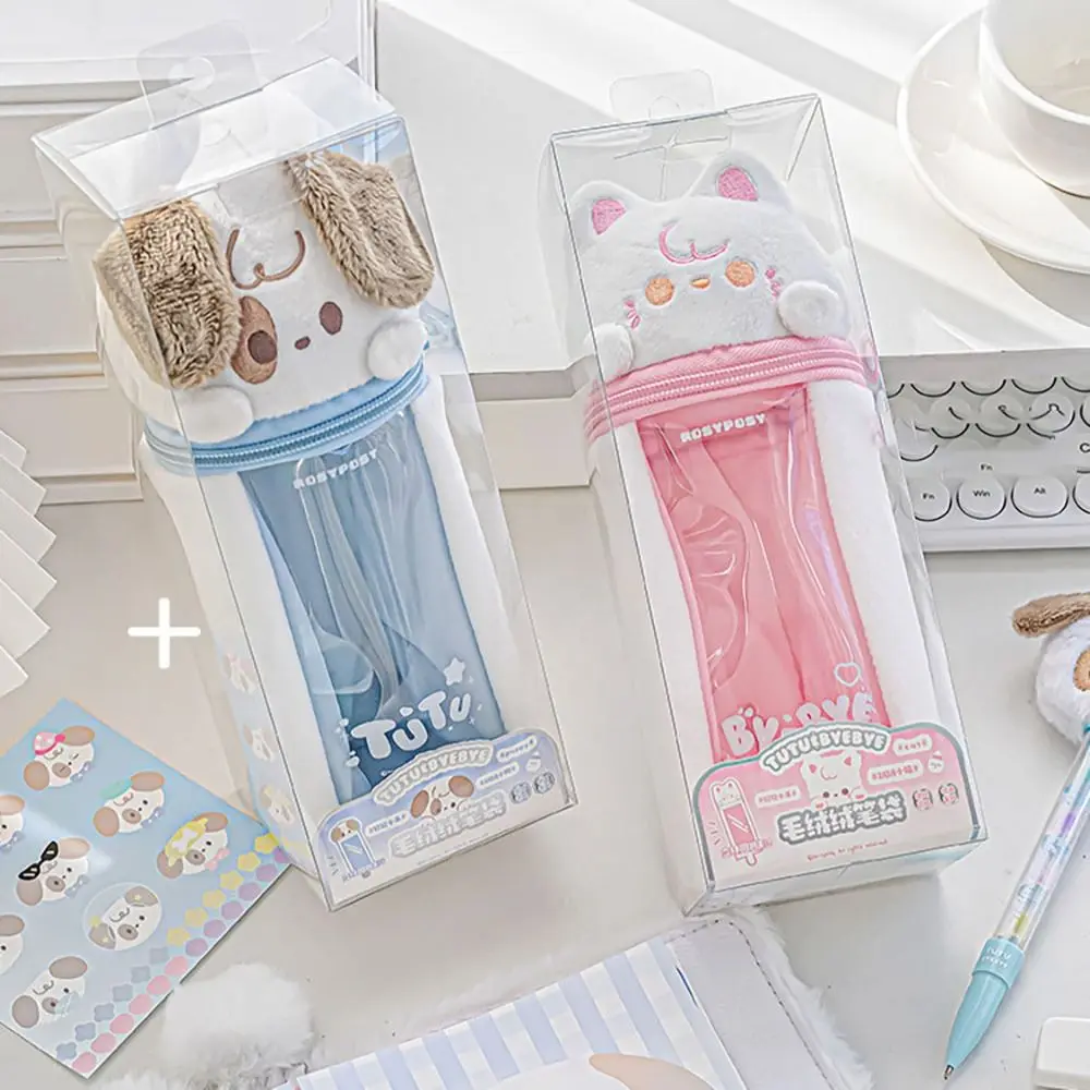 Милый мультяшный держатель для карандашей для студентов корейская мода кошка щенок сумка для карандашей портативная вместительная сумка для хранения канцелярских принадлежностей
Милый мультяшный держатель для карандашей для студентов корейская мода кошка щенок сумка для карандашей портативная вместительная сумка для хранения канцелярских принадлежностей