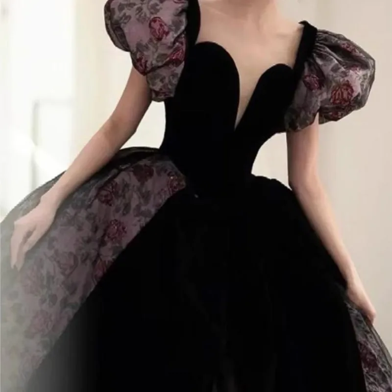 New style banquet temperament light luxury small minority coming-of-age host dress
New style banquet temperament light luxury small minority coming-of-age host dress