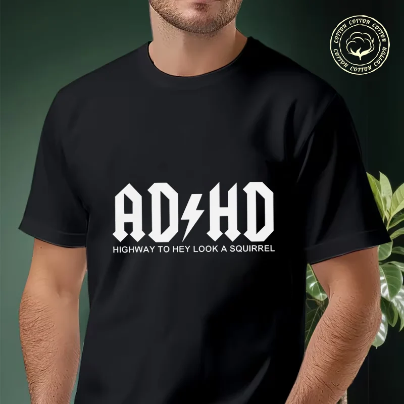 Attention Deficit Hyperactivity Disorder Motorcycle T-shirt Men's Summer Cotton Fashion Casual Sports Short Sleeved Tshirt Top
Attention Deficit Hyperactivity Disorder Motorcycle T-shirt Men's Summer Cotton Fashion Casual Sports Short Sleeved Tshirt Top