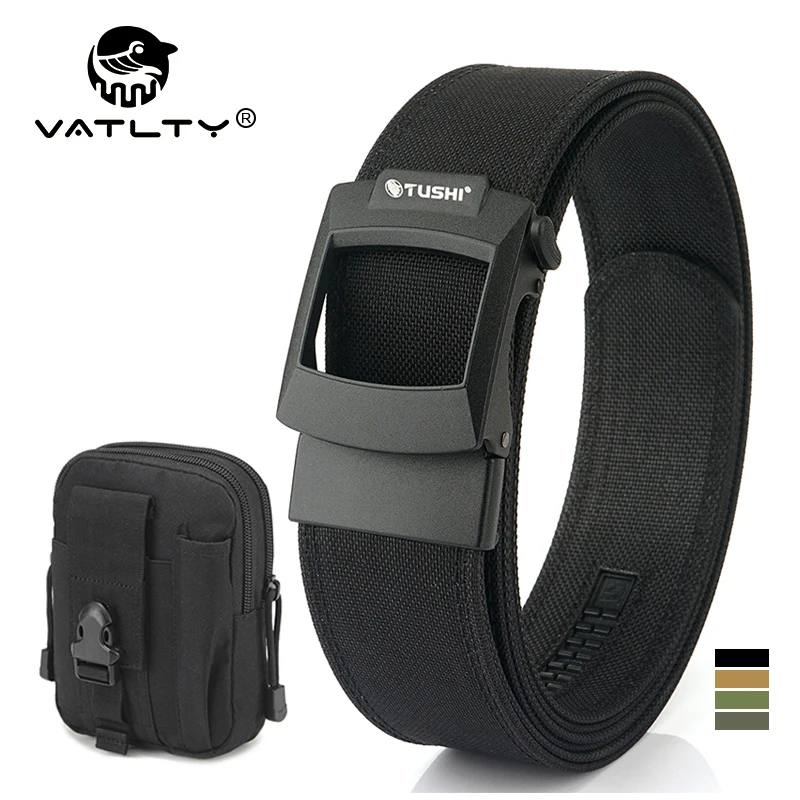 VATLTY 43 мм тактический пояс для мужчин для активного отдыха, плотный ремень из натурального нейлона с регулируемой талиёй, матовая металлическая автоматическая пряжка, широкий ремень
VATLTY 43 мм тактический пояс для мужчин для активного отдыха, плотный ремень из натурального нейлона с регулируемой талиёй, матовая металлическая автоматическая пряжка, широкий ремень