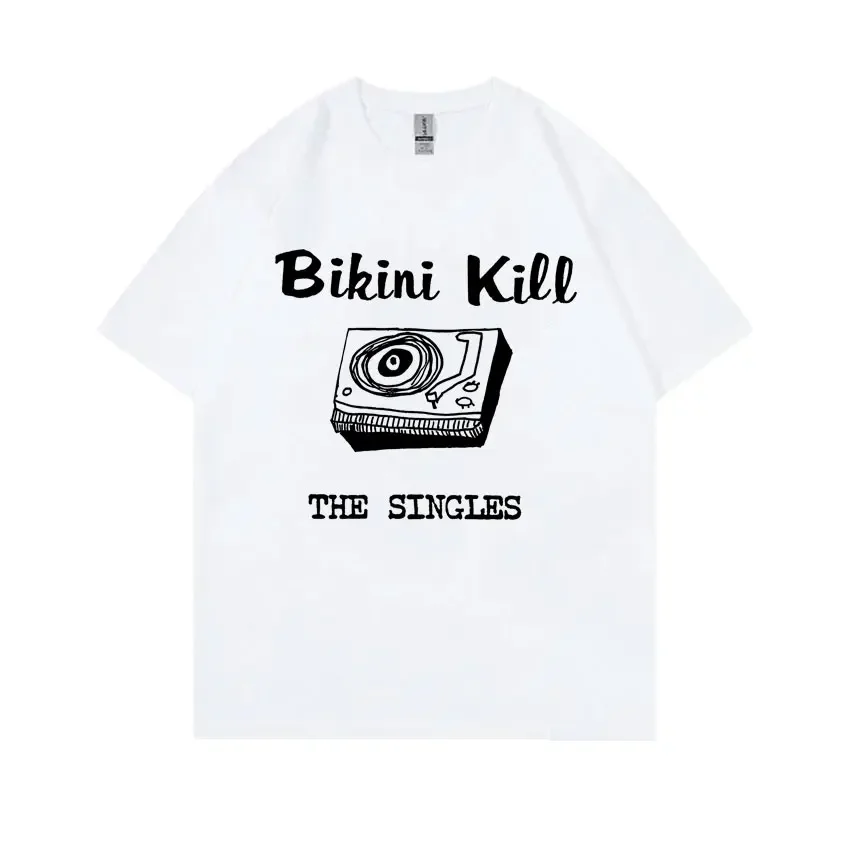 Punk Rock Band album Graphic Print Summer T-shirt Heavy Shoulder Fashion Loose casual 100% cotton round neck short sleeveT-shirt
Punk Rock Band album Graphic Print Summer T-shirt Heavy Shoulder Fashion Loose casual 100% cotton round neck short sleeveT-shirt