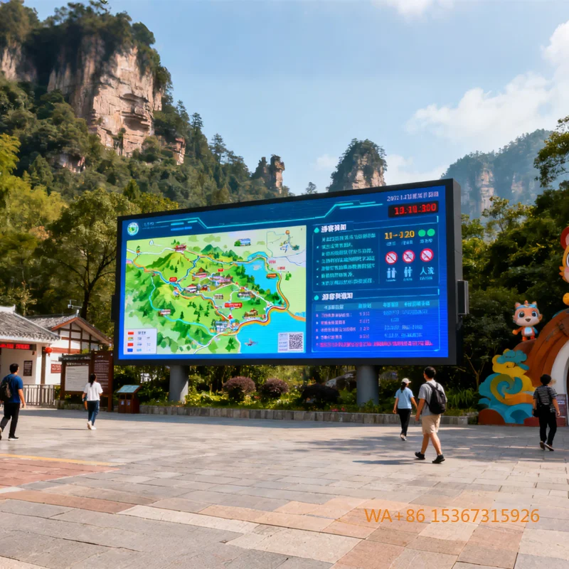 Outdoor LED Information Display Die Cast Aluminum Naked Eye 3D IP65 Waterproof High Refresh Rate HD Screen
Outdoor LED Information Display Die Cast Aluminum Naked Eye 3D IP65 Waterproof High Refresh Rate HD Screen