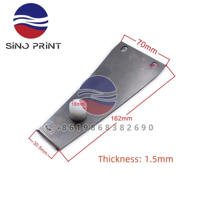 10pcs Gripper Pin 162*70*30.5*1.5mm Stainless Steel Material Gripper For Die-cutter Machine Parts 162×70×30.5×1.5mm
10pcs Gripper Pin 162*70*30.5*1.5mm Stainless Steel Material Gripper For Die-cutter Machine Parts 162×70×30.5×1.5mm