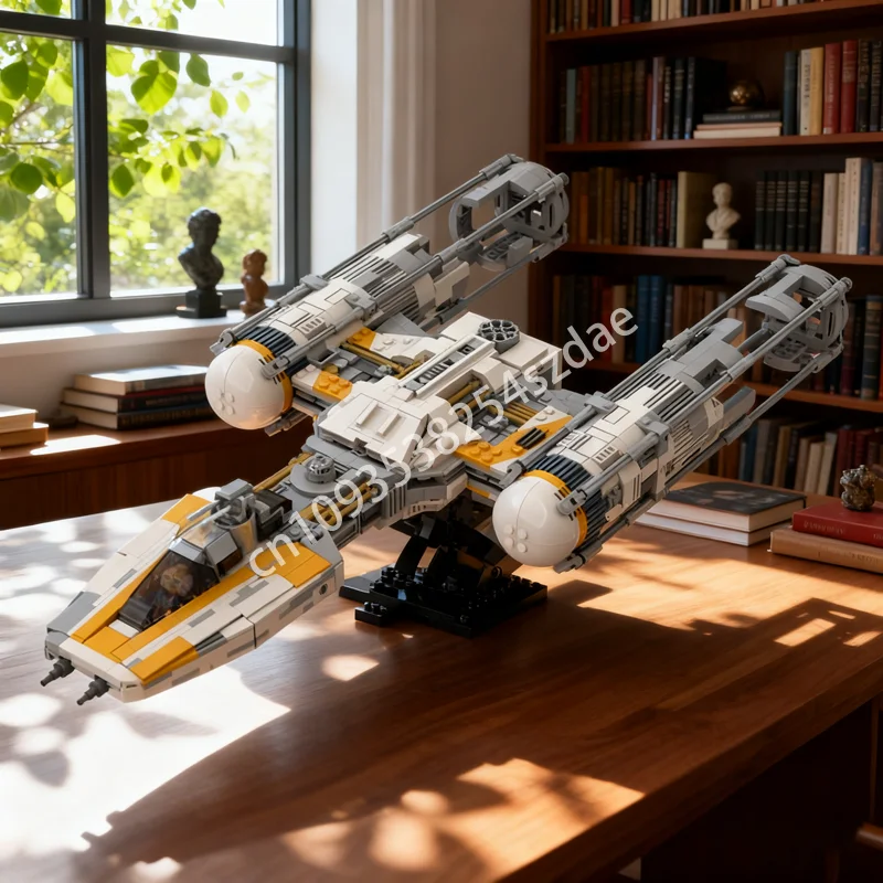 1914 шт. MOC Rebels BvA Y Wing Star Battle Модель Строительные блоки Игрушки Строительство Сборка Рождественские подарки Идея Кирпич День рождения
1914 шт. MOC Rebels BvA Y Wing Star Battle Модель Строительные блоки Игрушки Строительство Сборка Рождественские подарки Идея Кирпич День рождения