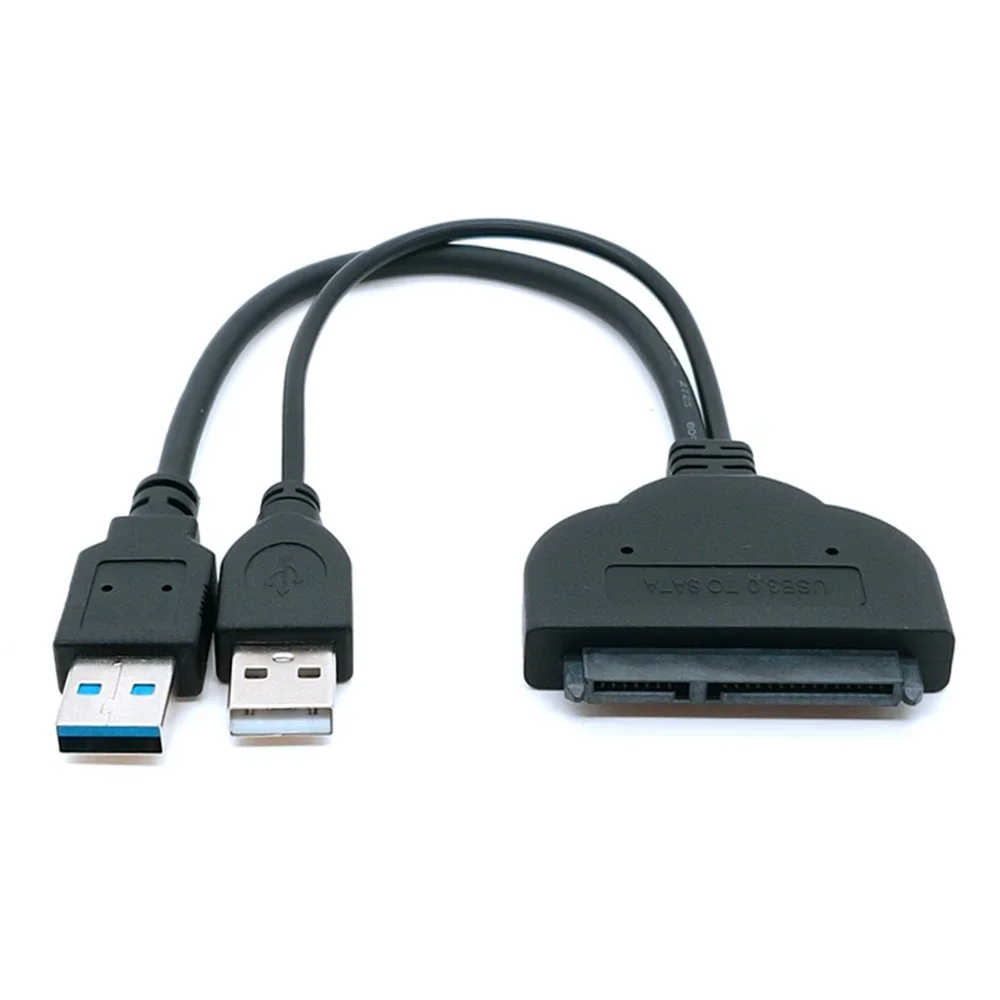 USB 3.0 to SATA 22 pin adapter cable for 2.5/3.5 inch HDD external power hard drive converter
USB 3.0 to SATA 22 pin adapter cable for 2.5/3.5 inch HDD external power hard drive converter