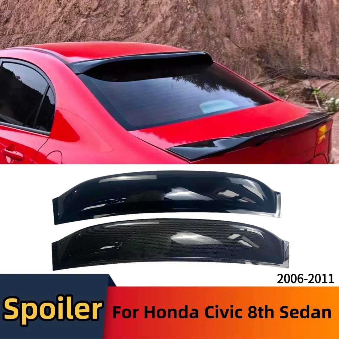 For Honda Civic 8th Sedan 2006-2011 Rear Wing Trunk Roof Spoiler Splitter Tail Deflector Airfoil Styling Accessories Body Kit
For Honda Civic 8th Sedan 2006-2011 Rear Wing Trunk Roof Spoiler Splitter Tail Deflector Airfoil Styling Accessories Body Kit