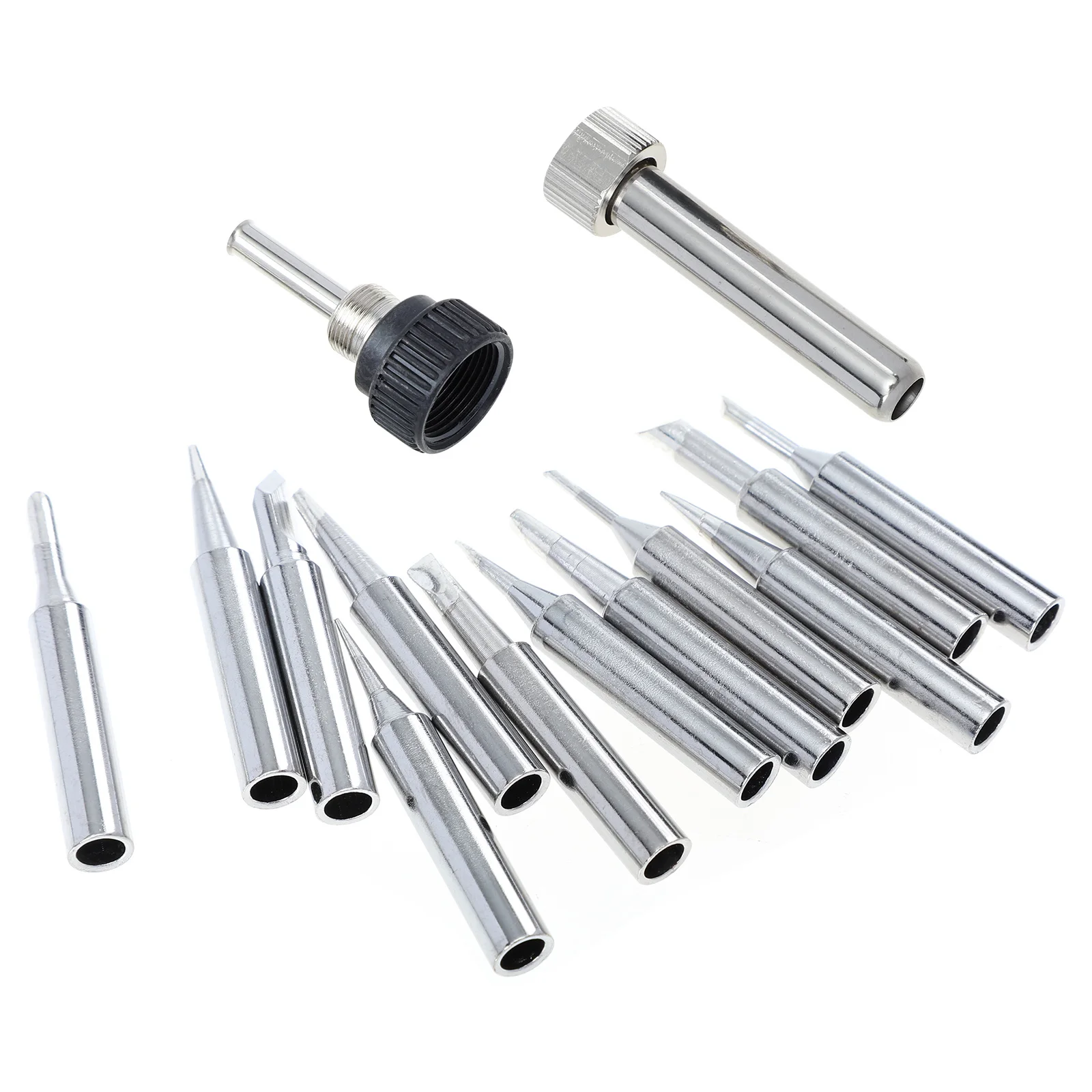 1Set Soldering Iron Tips Kit Fine Workmanship High Precision Fast Heating Replacement Tip for Soldering Station Socket Tips Kit
1Set Soldering Iron Tips Kit Fine Workmanship High Precision Fast Heating Replacement Tip for Soldering Station Socket Tips Kit