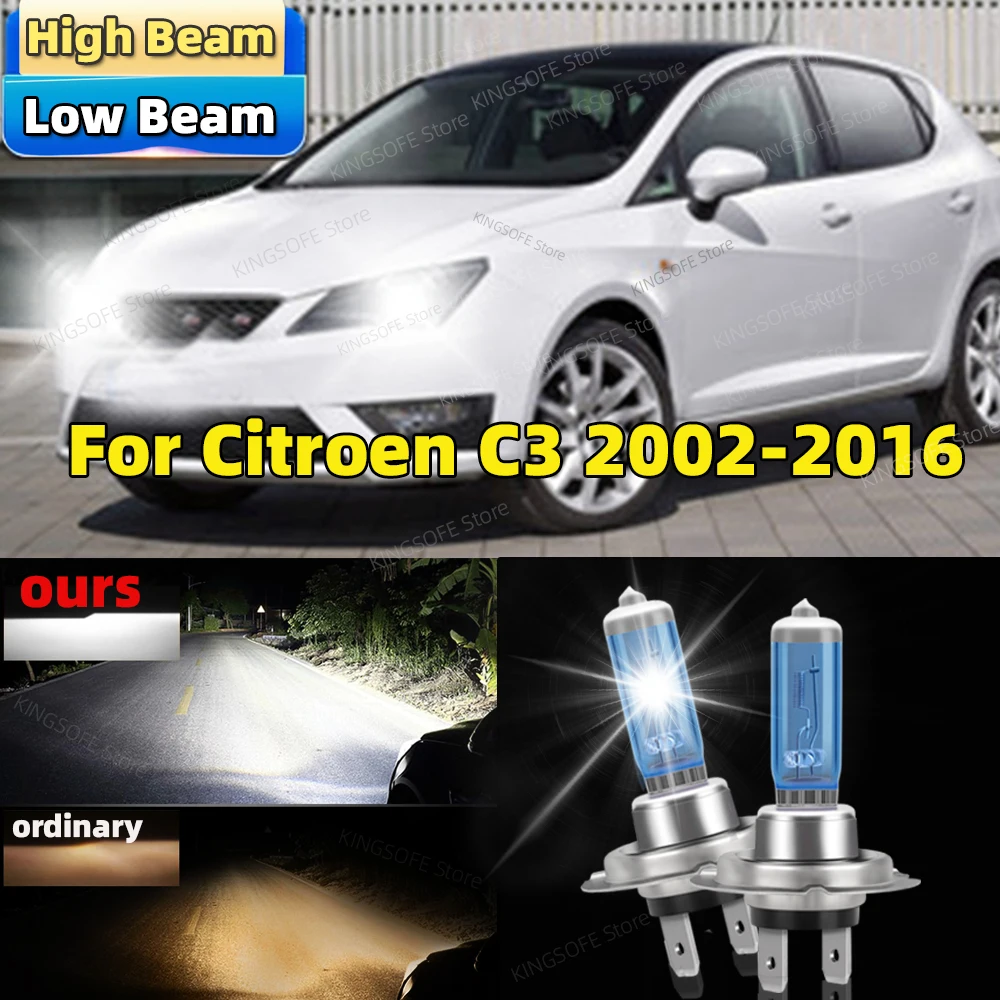 2pcs Super Bright Car Light 100W Auto Halogen Lamp For Citroen C3 2002-2016 2006 2007 2008 2009 2010 2011 2012 2013 2014 2015
2pcs Super Bright Car Light 100W Auto Halogen Lamp For Citroen C3 2002-2016 2006 2007 2008 2009 2010 2011 2012 2013 2014 2015