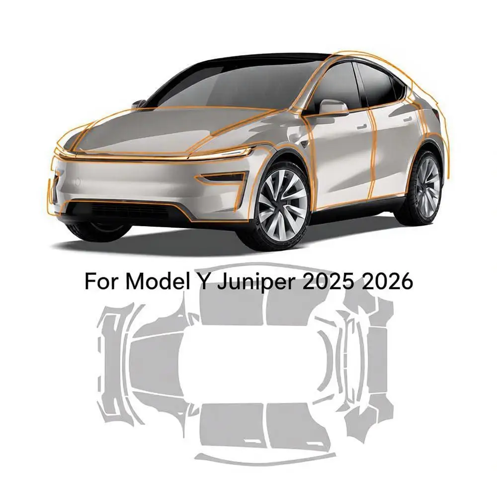 For Tesla Model Y Juniper Premium 2025 2026 TPU Paint Protection Film Self-Healing Clear Bra Pre-cut PPF Anti-Scratch Resistant
For Tesla Model Y Juniper Premium 2025 2026 TPU Paint Protection Film Self-Healing Clear Bra Pre-cut PPF Anti-Scratch Resistant