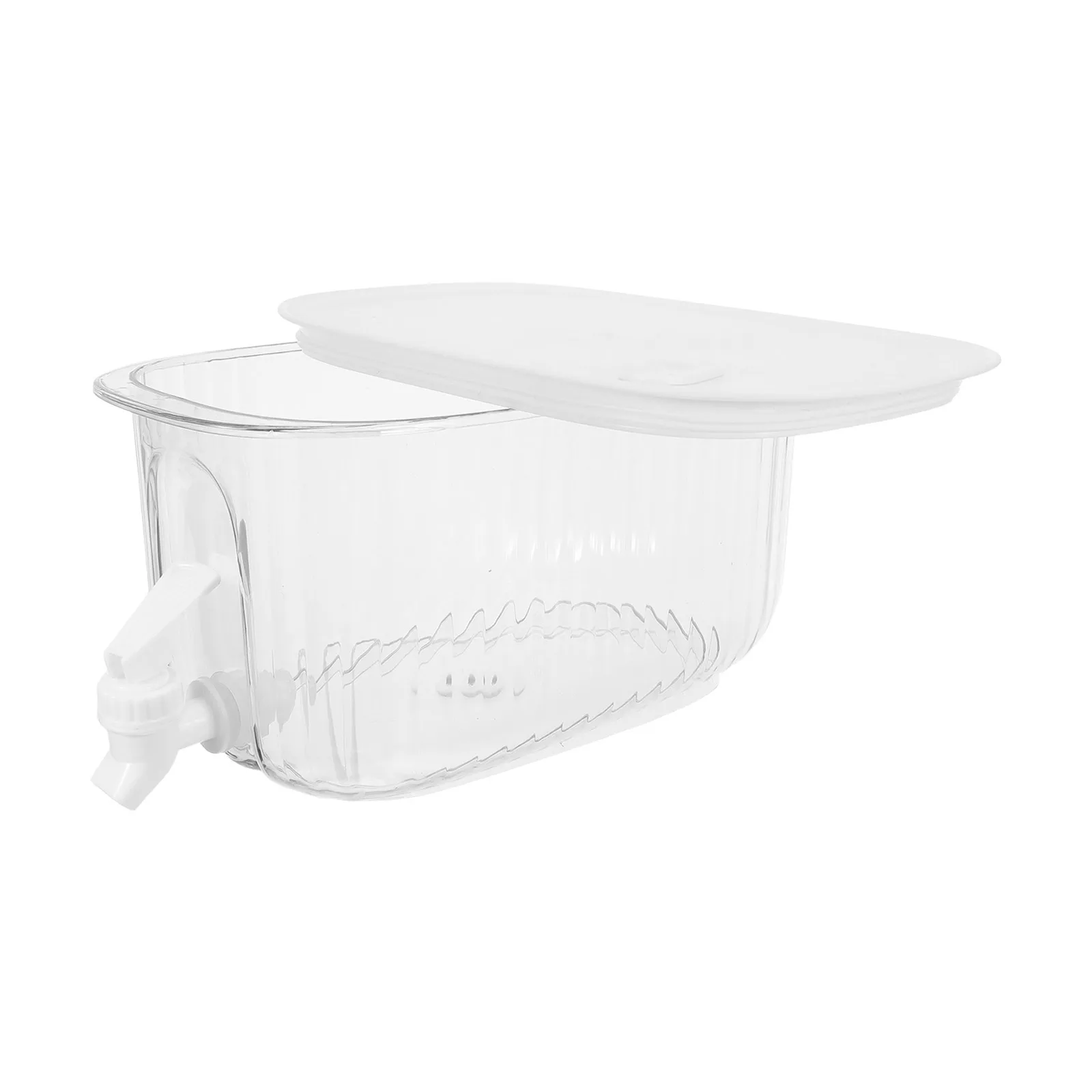 Large Capacity Transparent Drink Dispenser For Fridge, Clear Water Jug With Spout, Cold Beverage Container With Tap,
Large Capacity Transparent Drink Dispenser For Fridge, Clear Water Jug With Spout, Cold Beverage Container With Tap,