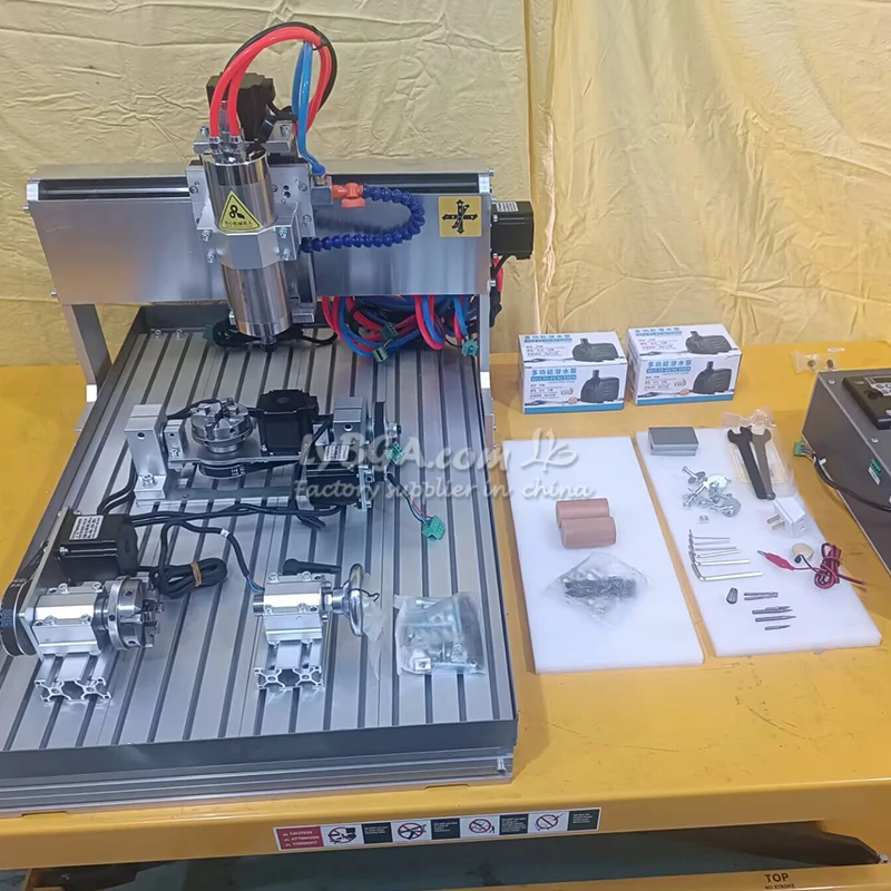 2200W CNC Engraving Machine 500x800mm 5-Axis PCB Engraver Wood Router Metal Drilling Milling Machine with Linear Guide
2200W CNC Engraving Machine 500x800mm 5-Axis PCB Engraver Wood Router Metal Drilling Milling Machine with Linear Guide