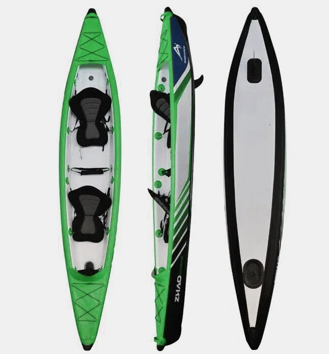 Inflatable Boat Rigid Inflatable Canoe Drop Stitch Kayak Kayak Fishing 4.1 Length 1or 2 Persons 2 Seats Lakes & Rivers
Inflatable Boat Rigid Inflatable Canoe Drop Stitch Kayak Kayak Fishing 4.1 Length 1or 2 Persons 2 Seats Lakes & Rivers