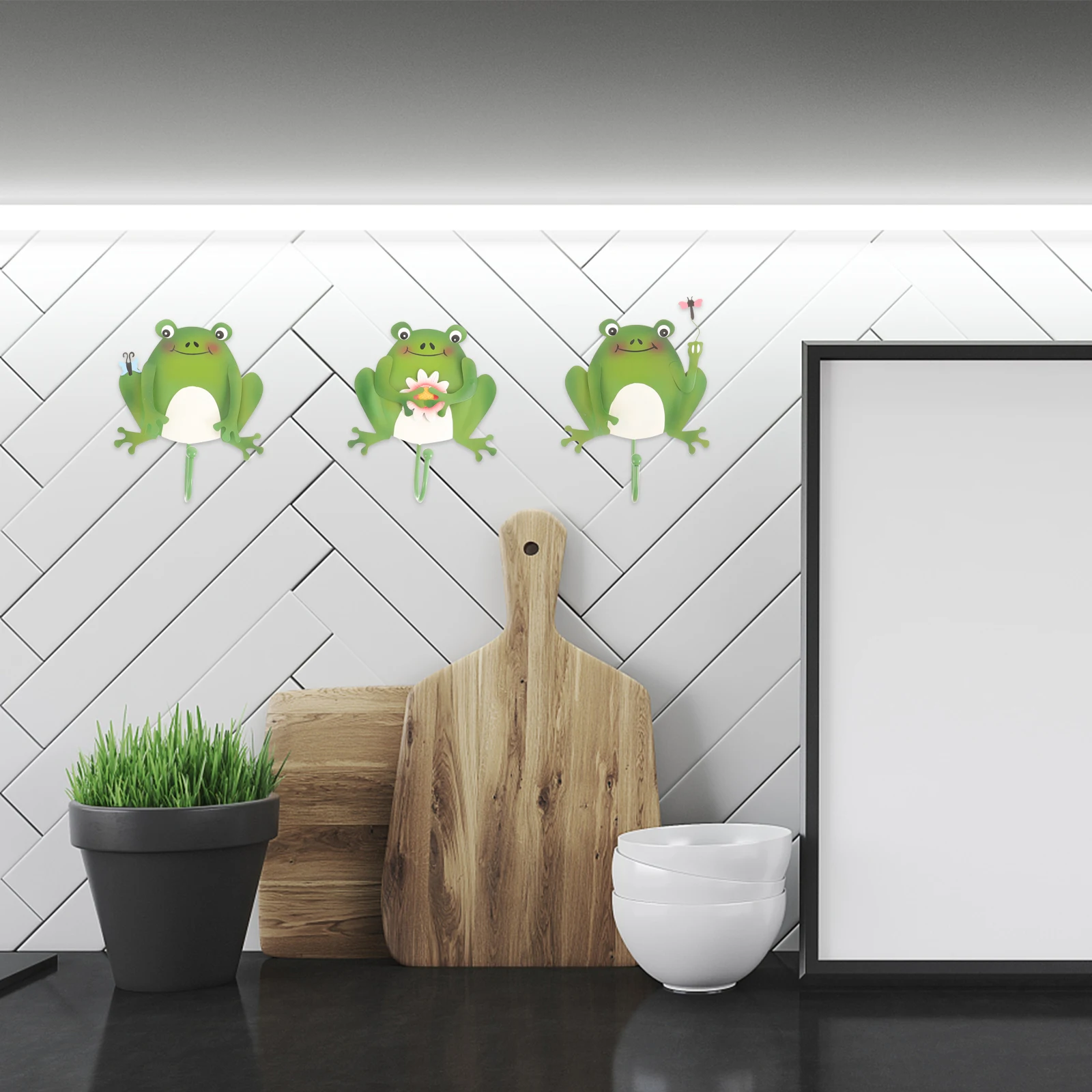 3 Pcs Wall Decoration Hook Key Holder for Cute Towel Hanging Hooks Iron Frog Decorative Animal
3 Pcs Wall Decoration Hook Key Holder for Cute Towel Hanging Hooks Iron Frog Decorative Animal