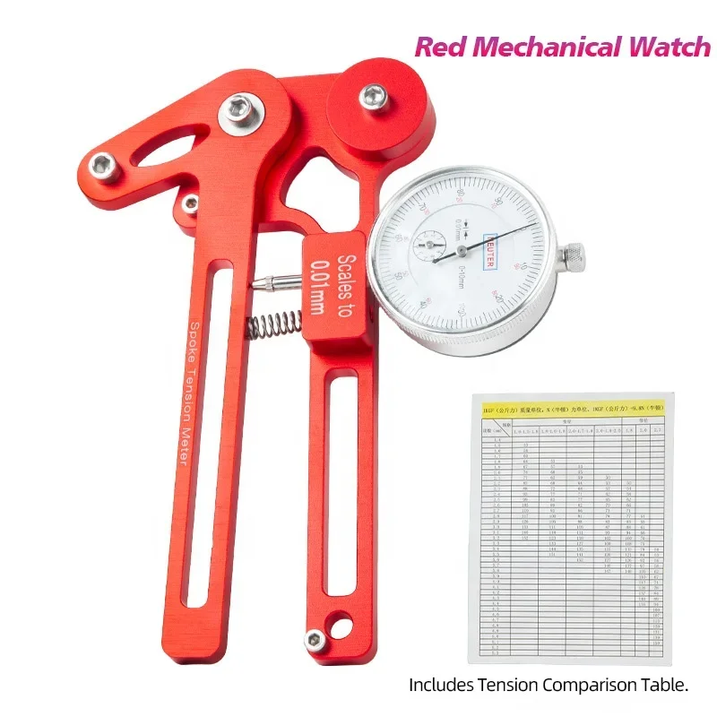-New Design Bike Spoke Tension Meter Tool Aluminum Alloy Durable Indicator Meter Mountain Digital Rim Adjustment Tensiometer
-New Design Bike Spoke Tension Meter Tool Aluminum Alloy Durable Indicator Meter Mountain Digital Rim Adjustment Tensiometer