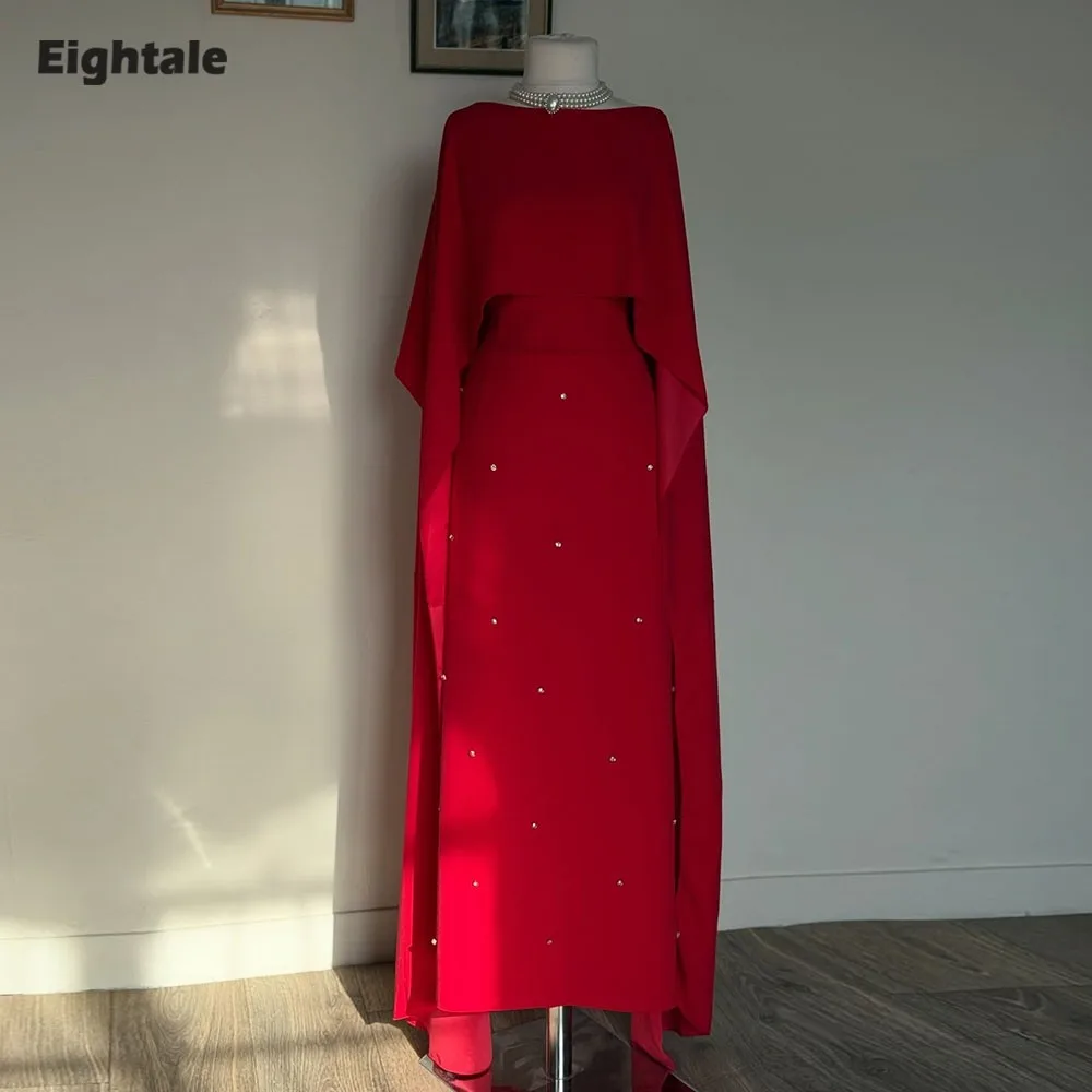 Арабское вечернее платье Eightale с круглым вырезом, индивидуальный пошив, расшитое бисером, красное, с длинными рукавами, мусульманское, в пол, для свадебной вечеринки
Арабское вечернее платье Eightale с круглым вырезом, индивидуальный пошив, расшитое бисером, красное, с длинными рукавами, мусульманское, в пол, для свадебной вечеринки