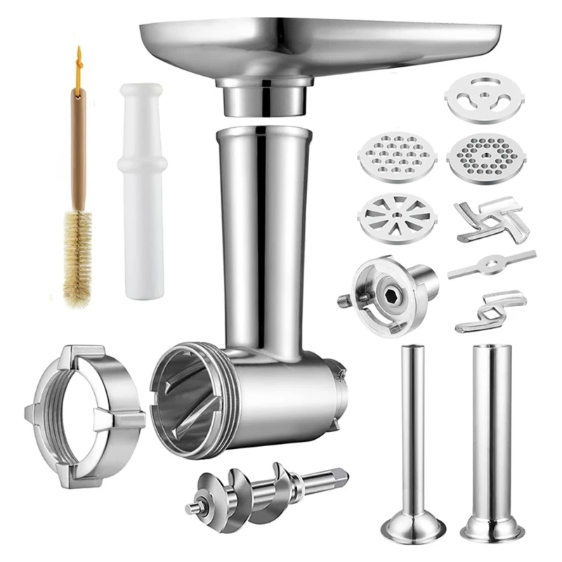 Grinder Attachment Stainless Steel Grinder Accessory Versatile Grinder Plate Must Have Tools for Kitchen
Grinder Attachment Stainless Steel Grinder Accessory Versatile Grinder Plate Must Have Tools for Kitchen