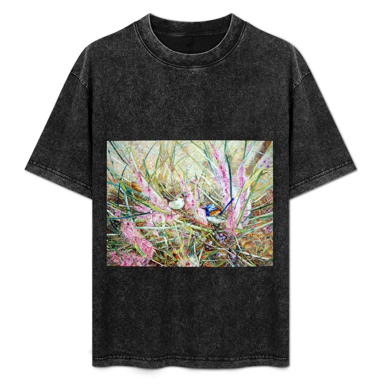 Fairies in the bush - Hakea Multineata T-Shirt Casual Simple Design Short Sleeve Shirt
Fairies in the bush - Hakea Multineata T-Shirt Casual Simple Design Short Sleeve Shirt