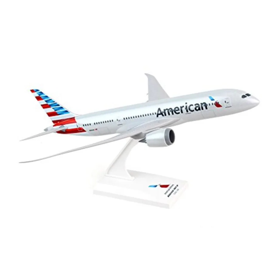 Daron American Airlines Boeing 787-8 diecast model aircraft, display use, metal body, white with blue accents, highly detailed
Daron American Airlines Boeing 787-8 diecast model aircraft, display use, metal body, white with blue accents, highly detailed