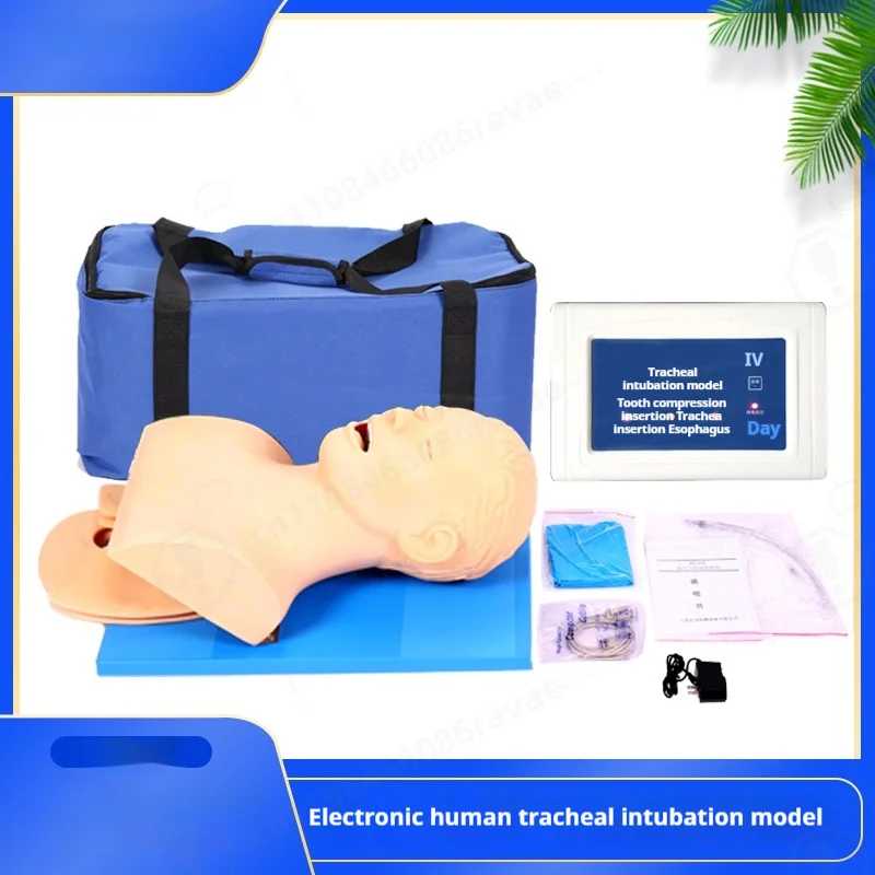 Electronic human tracheal intubation model J5S Adult oral, nasopharyngeal Airway Emergency Medical Nursing Training Human model
Electronic human tracheal intubation model J5S Adult oral, nasopharyngeal Airway Emergency Medical Nursing Training Human model