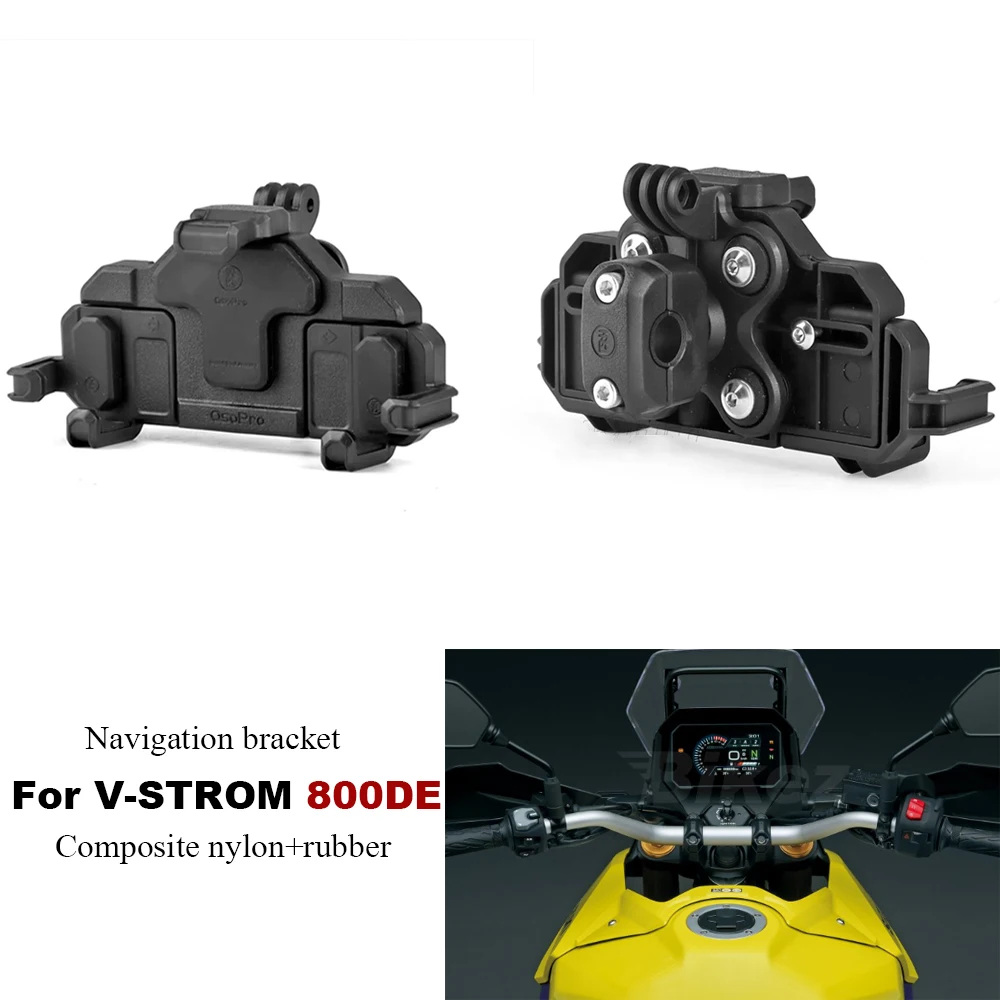 For Suzuki V-STROM 800DE V-Strom 800DE 2023- Motorcycle Front Phone Stand Holder Smartphone Phone GPS Navigaton Plate Bracket
For Suzuki V-STROM 800DE V-Strom 800DE 2023- Motorcycle Front Phone Stand Holder Smartphone Phone GPS Navigaton Plate Bracket