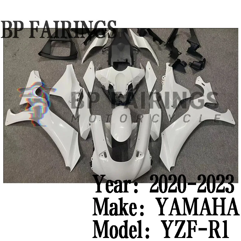 Для YAMAHA YZF R1M R1 2020 2021 2022 2023 2024, обтекатели из АБС-пластика, комплект обтекателей для мотоцикла, подходит для YZF R1 2020-2024, неокрашенный 
Для YAMAHA YZF R1M R1 2020 2021 2022 2023 2024, обтекатели из АБС-пластика, комплект обтекателей для мотоцикла, подходит для YZF R1 2020-2024, неокрашенный
