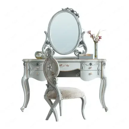 Palace dresser solid wood furniture master bedroom relief makeup mirror combination high-end
Palace dresser solid wood furniture master bedroom relief makeup mirror combination high-end