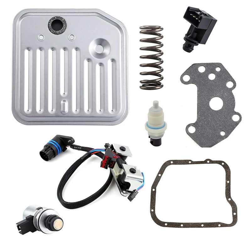 Transmission Solenoid Valve + Sensor 8-piece Set for Automotive
Transmission Solenoid Valve + Sensor 8-piece Set for Automotive