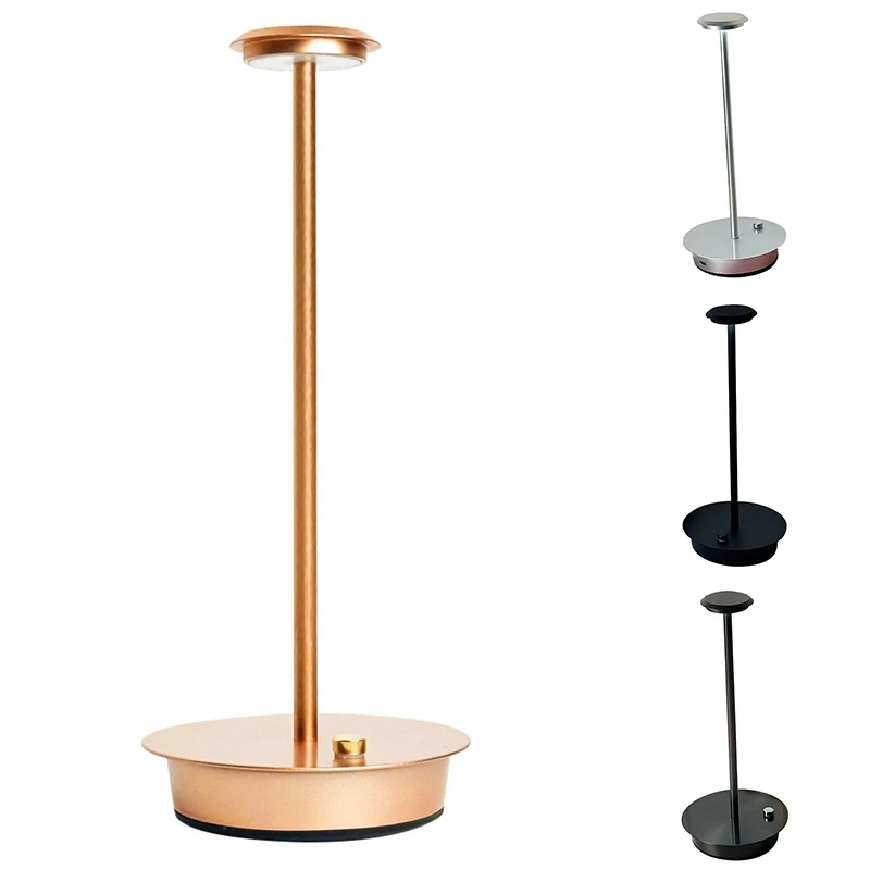 LED Metal Waterproof Rechargeable Desk Lamp Touch Dimming Metal Table Lamp For Bar Living Room Reading Night Light
LED Metal Waterproof Rechargeable Desk Lamp Touch Dimming Metal Table Lamp For Bar Living Room Reading Night Light