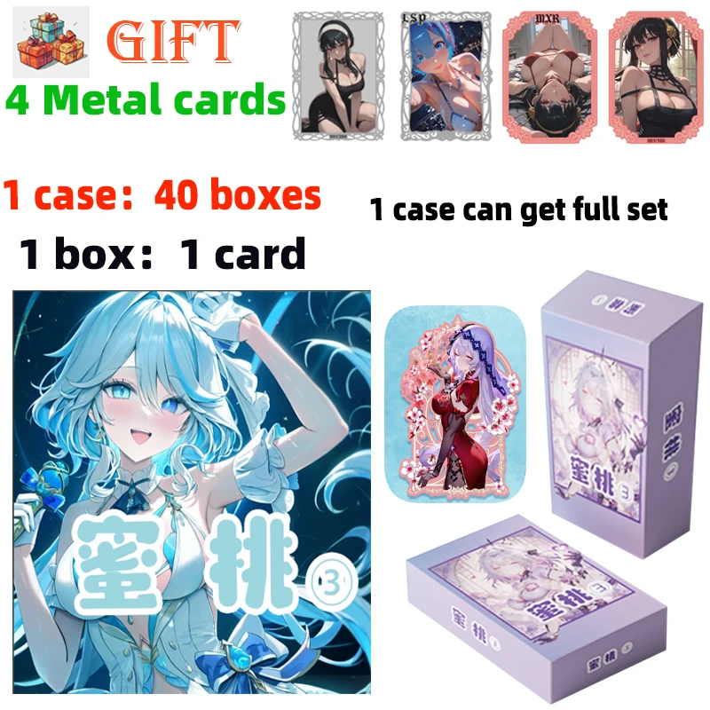 Goddess Story Peach 3 - Rose Gold Pure Metal Card Collection Card Anime Game Goddess Rare Collectible Card Gift Toys Board
Goddess Story Peach 3 - Rose Gold Pure Metal Card Collection Card Anime Game Goddess Rare Collectible Card Gift Toys Board