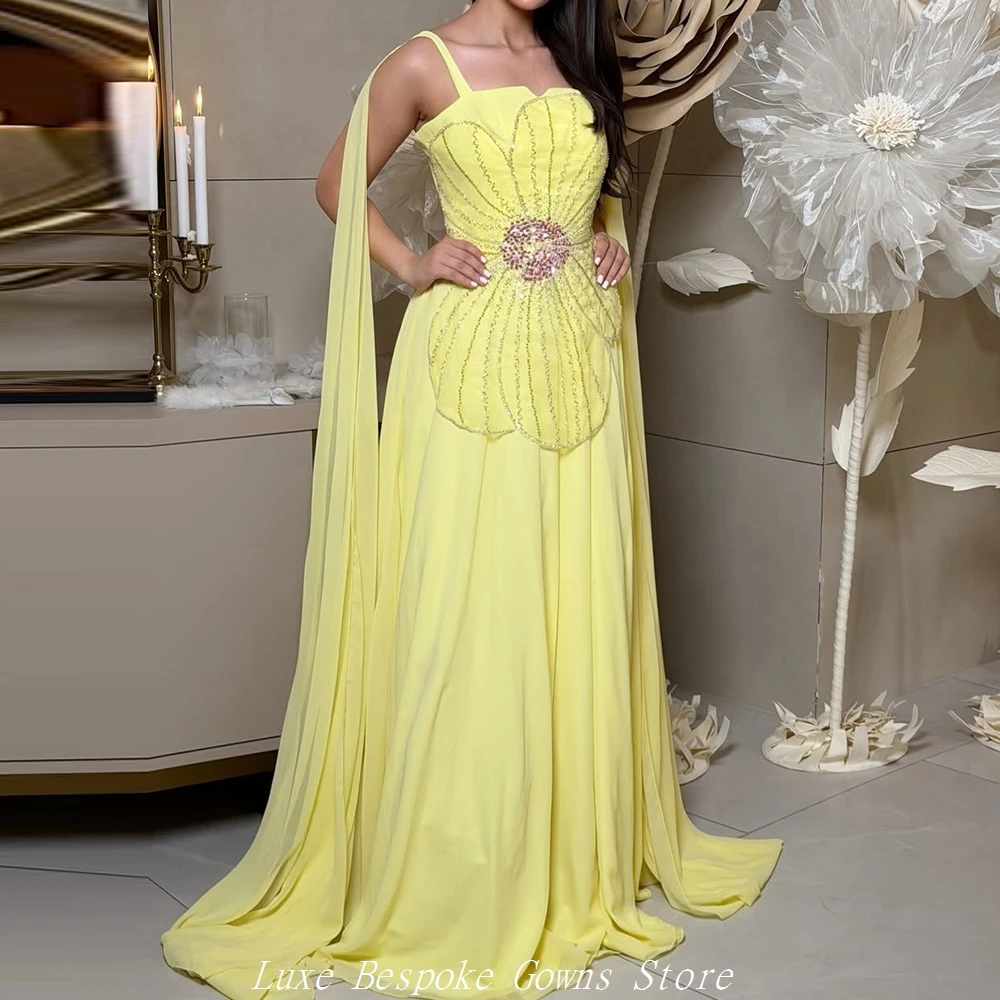 Women's A-line Evening Dresses Floor-length Spaghetti Strap Sleeveless Prom Dresses Fashion Flowers Sequined Customized Gowns
Women's A-line Evening Dresses Floor-length Spaghetti Strap Sleeveless Prom Dresses Fashion Flowers Sequined Customized Gowns
