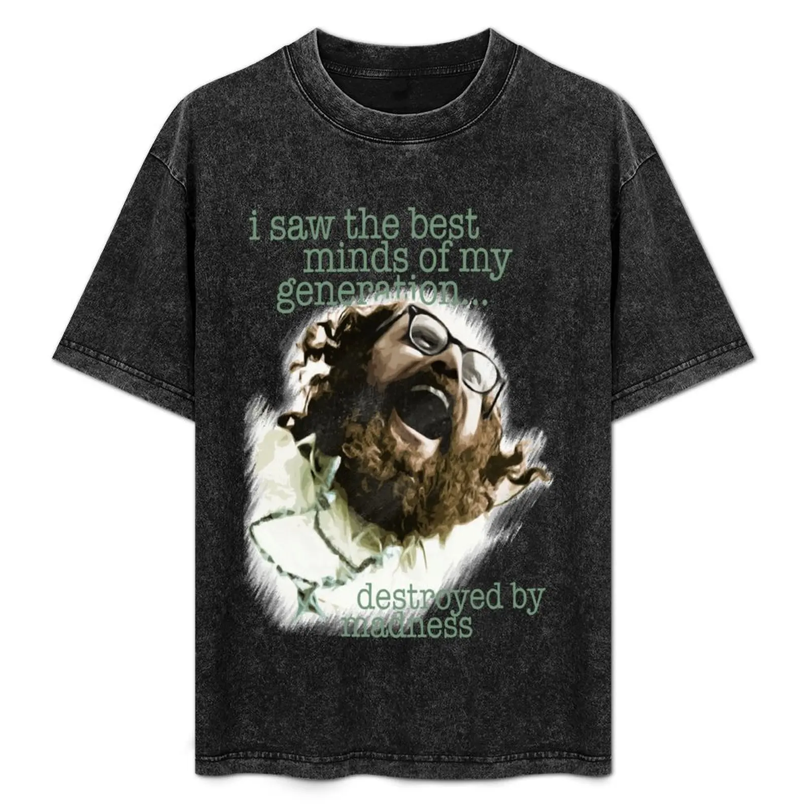 Allen Ginsberg - Howl T-Shirt hippie clothes anime clothes vintage graphic tee luxury clothes men
Allen Ginsberg - Howl T-Shirt hippie clothes anime clothes vintage graphic tee luxury clothes men