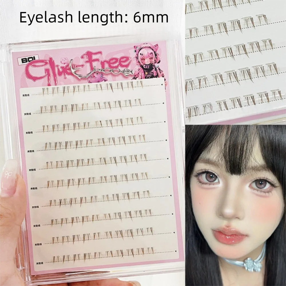 Manga Lashes Glue-Free Self-adhesive False Eyelashes Comic Eye 3D Clusters Lashes Natural DIY Segmented Eyelashes Bundles Women
Manga Lashes Glue-Free Self-adhesive False Eyelashes Comic Eye 3D Clusters Lashes Natural DIY Segmented Eyelashes Bundles Women