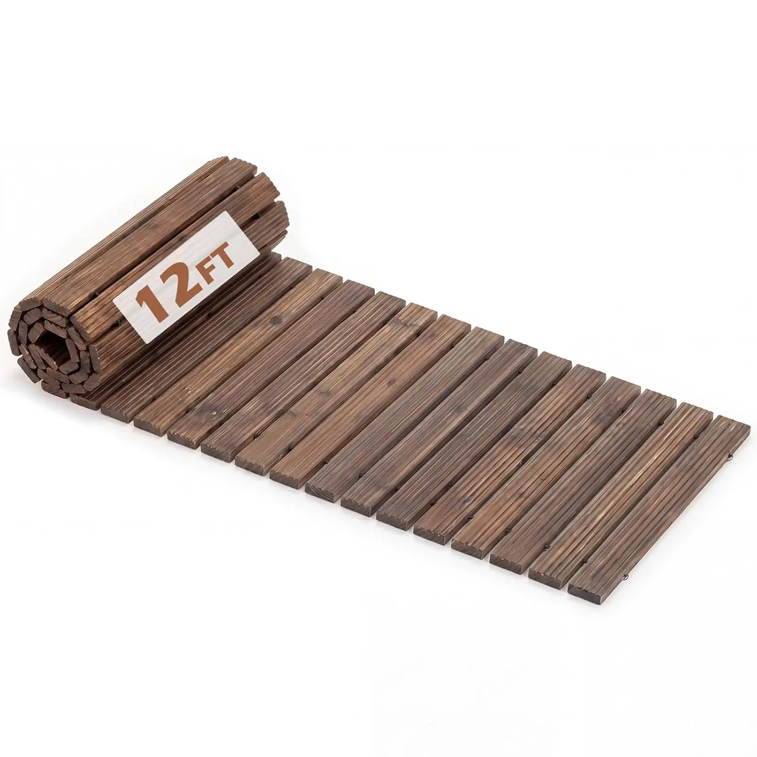 12 FT Wooden Garden Pathway, Roll Out Decorative Outdoor Walkway with Anti-Slip Texture, Portable Boardwalk Flooring, Custom
12 FT Wooden Garden Pathway, Roll Out Decorative Outdoor Walkway with Anti-Slip Texture, Portable Boardwalk Flooring, Custom