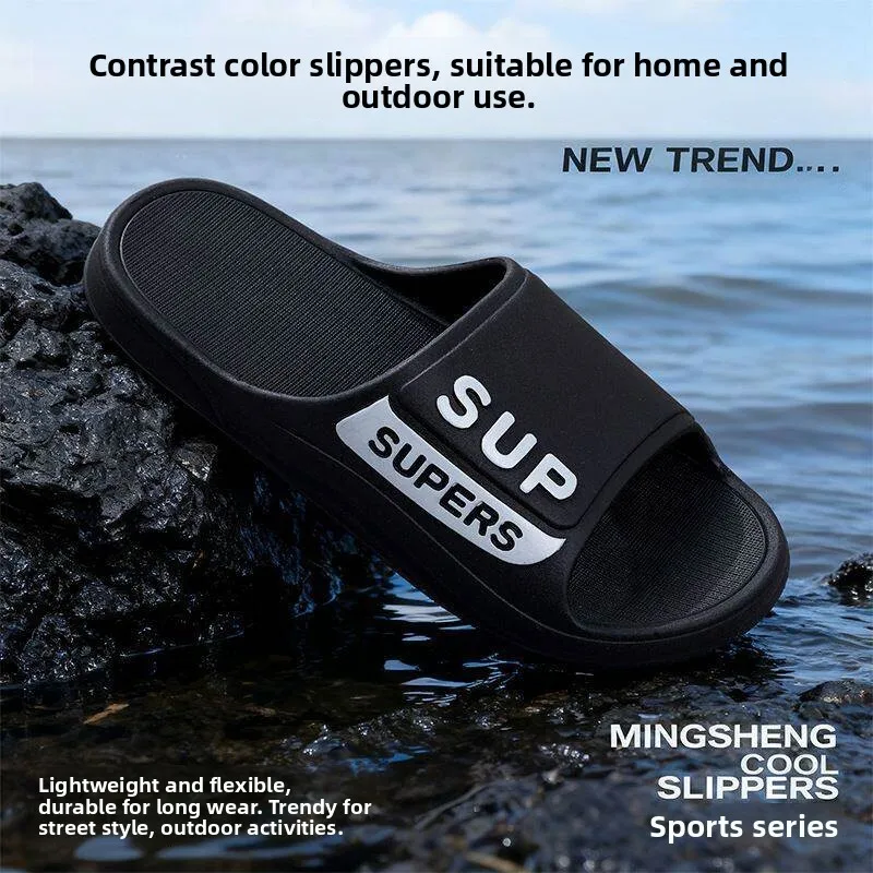 2026 New Summer Thickened Wear-resistant Anti-slip Indoor Bathroom Bathing Men's Slippers Home Outdoor Wear Soft Bottom Slippers
2026 New Summer Thickened Wear-resistant Anti-slip Indoor Bathroom Bathing Men's Slippers Home Outdoor Wear Soft Bottom Slippers