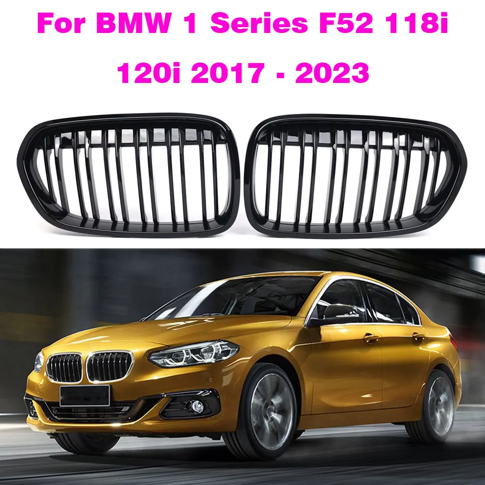 Глянцевая решетка для BMW 1 серии F52 2017 2018 2019-2023, передняя Верхняя решетка радиатора, двойная линия, автоаксессуары, запчасти
Глянцевая решетка для BMW 1 серии F52 2017 2018 2019-2023, передняя Верхняя решетка радиатора, двойная линия, автоаксессуары, запчасти